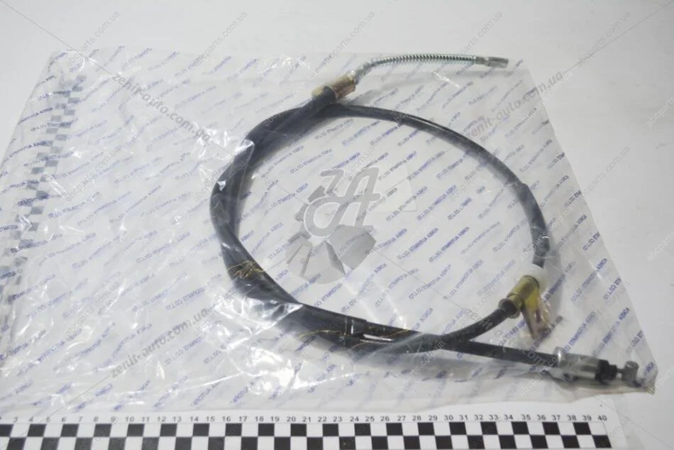 Трос ручного гальма Ланос/Сенс правий (2 хомута) (96245829) KG0700267 KAP KAP (KoreaAutoParts) 'KG0700267 (фото 1)