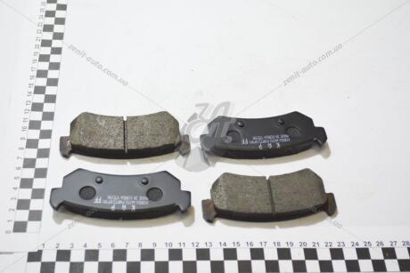Колодки тормозные Лачетти зад (- 2006) диск (к-т 4 шт) (96405131) KAP KAP (KoreaAutoParts) 'KG0700430
