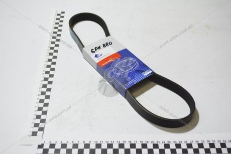 Ремень генератора Авео 1,5 (6PK880) (25183023) KAP KAP (KoreaAutoParts) 'KG1100009