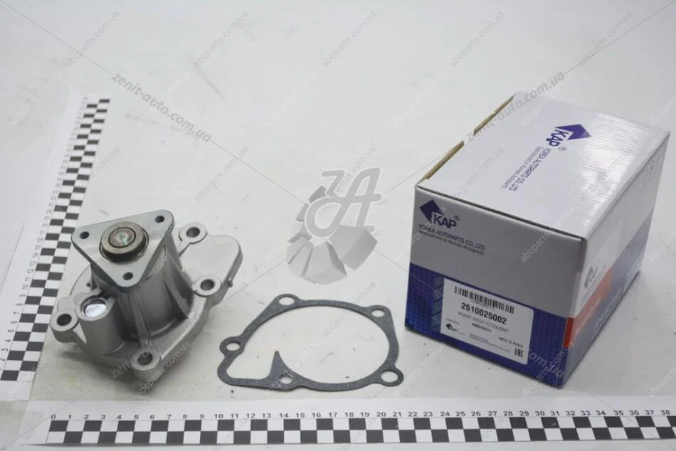 Насос водяной (в комплекте с прокладкой) (25100-25002) KAP KAP (KoreaAutoParts) KM0100271 (фото 1)