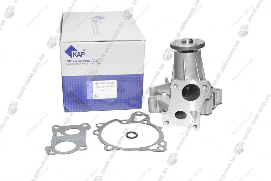 Насос водяний H-1(07-)/HD(10-) (з прокладками) (25100-42700) KAP KAP (KoreaAutoParts) KM0100290 (фото 1)