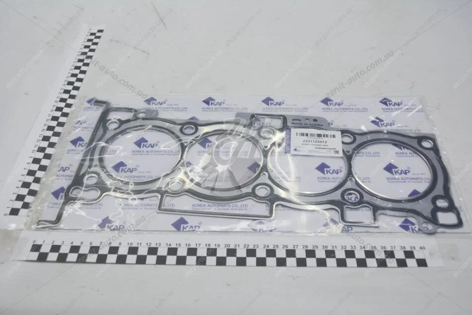 Прокладка ГБЦ метал (22311-25012) KAP KAP (KoreaAutoParts) KM0400105MT (фото 1)