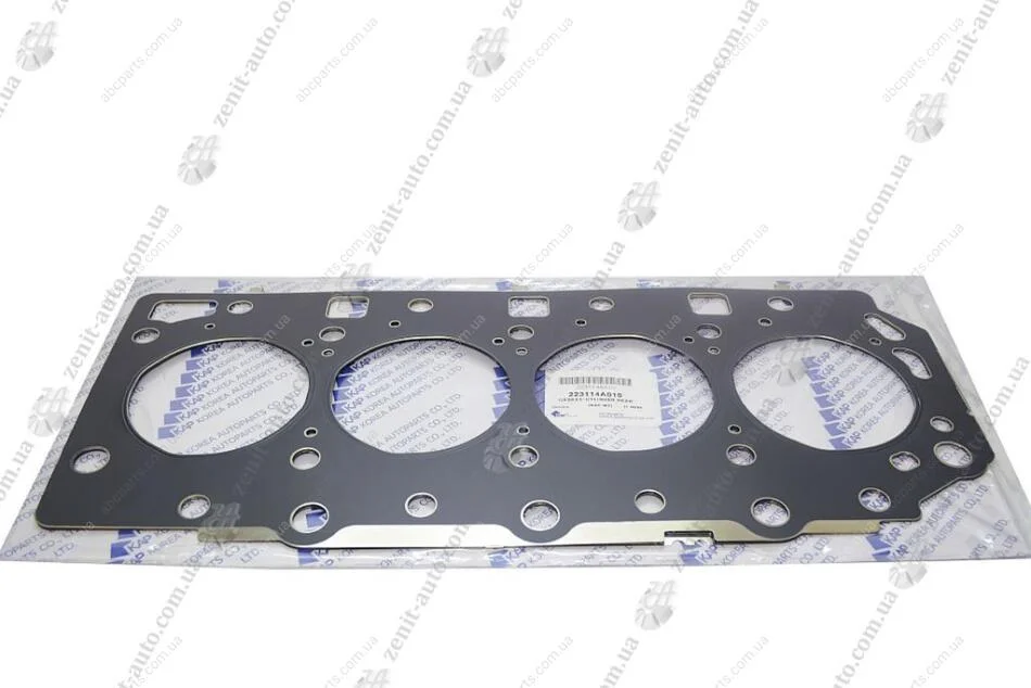 Прокладка ГБЦ металл D4CB (A ENG) T=0.95 (22311-4A010) H-1 (93-), Sorento (02-) KAP KAP (KoreaAutoParts) KM0400930MT (фото 1)
