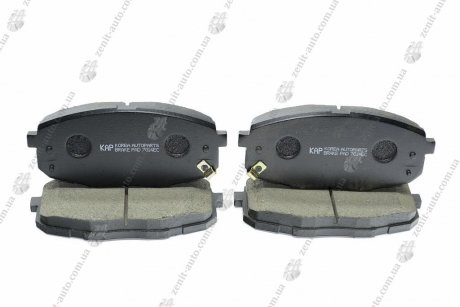 Колодки тормозные передние Elantra (07-)/I30/Carens (02-)/Ceed (07-)/Cerato (09-)/Rondo (06-) KAP KAP (KoreaAutoParts) KM0701280E9