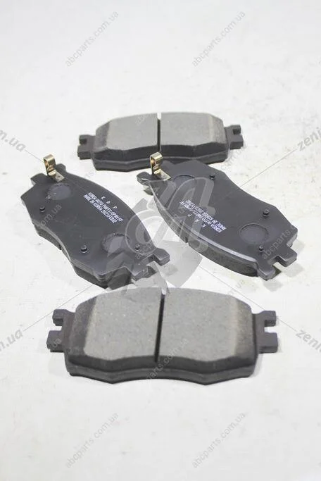 Колодки тормозные перед (58101-1GA00) Accent (06-)/ Rio (05-) KAP KAP (KoreaAutoParts) KM0703189 (фото 1)