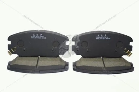 Колодки гальмівні перед Hyundai Elantra (00-06), Matrix (01-10) E9 (58101-2DA40) KAP KAP (KoreaAutoParts) KM0703222E9