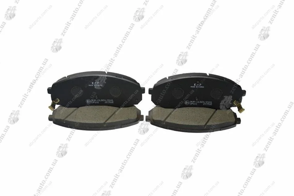 Колодки тормозные перед 58101-4DE00 Kia Carnival (06-) E9 KAP KAP (KoreaAutoParts) KM0703317E9 (фото 1)