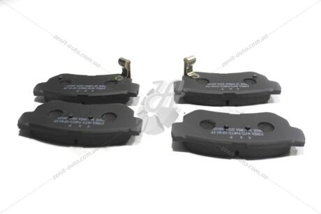 Колодки гальмівні задні дискові (58302-1CA00) Hyundai Accent/Kia Rio (05-) KAP KAP (KoreaAutoParts) 'KM0703385