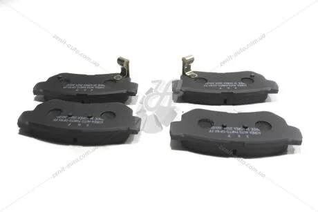 Колодки гальмівні задні дискові (58302-1CA00) Hyundai Accent/Kia Rio (05-) (KM0703385) KAP KAP (KoreaAutoParts) 'KM0703385