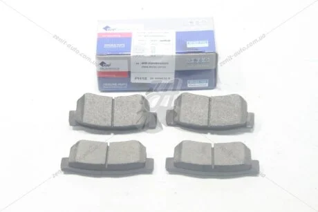 Колодки гальмівні задні дискові (58302-1CA00) Hyundai Accent/Kia Rio (05-) (KM0703385) KAP KAP (KoreaAutoParts) 'KM0703385E9