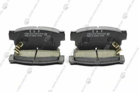 Колодки гальмівні (58302-1FA50) Kia Sportage (04-) зад KAP KAP (KoreaAutoParts) KM0703388