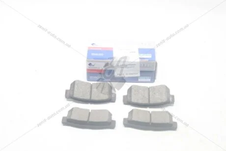 Колодки гальмівні Kia Sportage (04-) зад (58302-1FA50) (KM0703388E9) KAP KAP (KoreaAutoParts) 'KM0703388E9