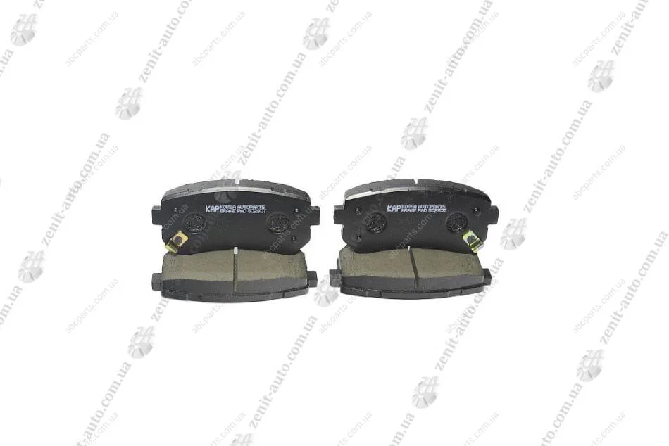 Колодки тормозные зад (58302-1GA00) Hyundai Accent/Kia Rio (05-) KAP KAP (KoreaAutoParts) KM0703389 (фото 1)
