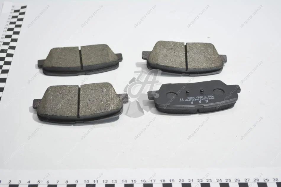 Колодки гальмівні Mohave (08-) зад диск (58302-2JA00) KAP KAP (KoreaAutoParts) KM0703414 (фото 1)