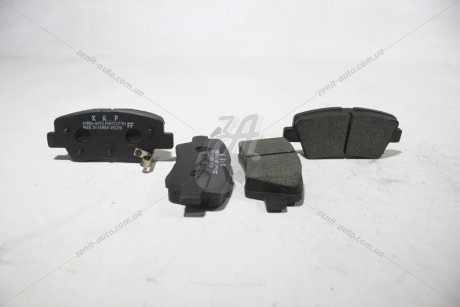 Колодки тормозные диск зад Sonata (07-) KAP KAP (KoreaAutoParts) KM0703456