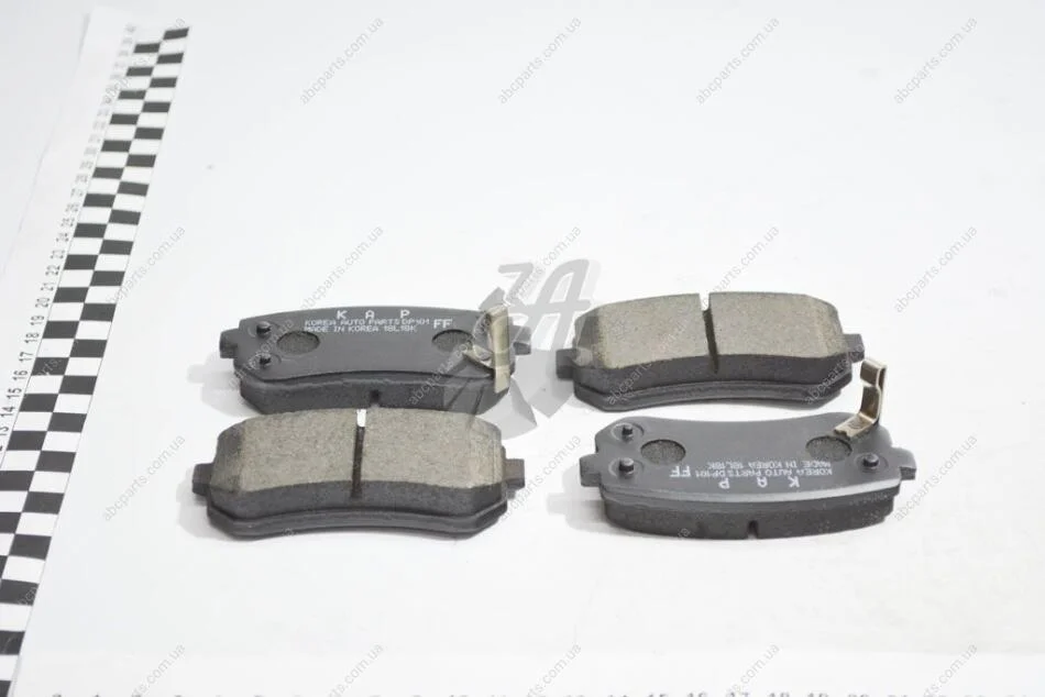 Колодки тормозные зад диск 58302-3SA20 Hyundai Sonata (09-), i45 (10-) KAP KAP (KoreaAutoParts) KM0703464 (фото 1)