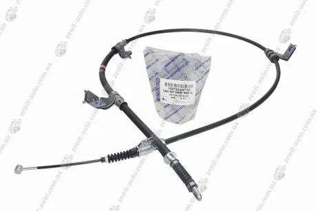 Трос ручного тормоза левый ABS (внутри оригинал) (59760-4H730) KAP KAP (KoreaAutoParts) KM0703631