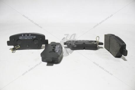 Колодки гальмівні диск зад (58302-D3A00) Tucson/Elantra (15-), Ceed (12-) KAP KAP (KoreaAutoParts) KM0704318