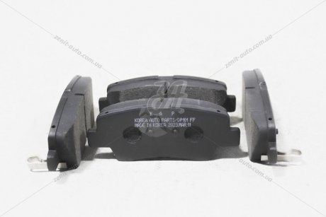 Колодки тормозные диск зад (58302-D3A70) Tucson/Elantra (15-), Sportage (15-), Ceed (12-) KAP KAP (KoreaAutoParts) KM0704548