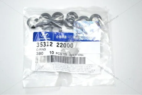 Кольцо форсунки (Кратно 8) (35312-22000) Hyundai-KIA KAP KAP (KoreaAutoParts) KM1400105RU