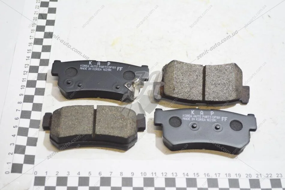 Колодки гальмівні зад (4841308051) Actyon (05-), Kyron (06-), Rexton (04-) KAP KAP (KoreaAutoParts) KS0700056 (фото 1)