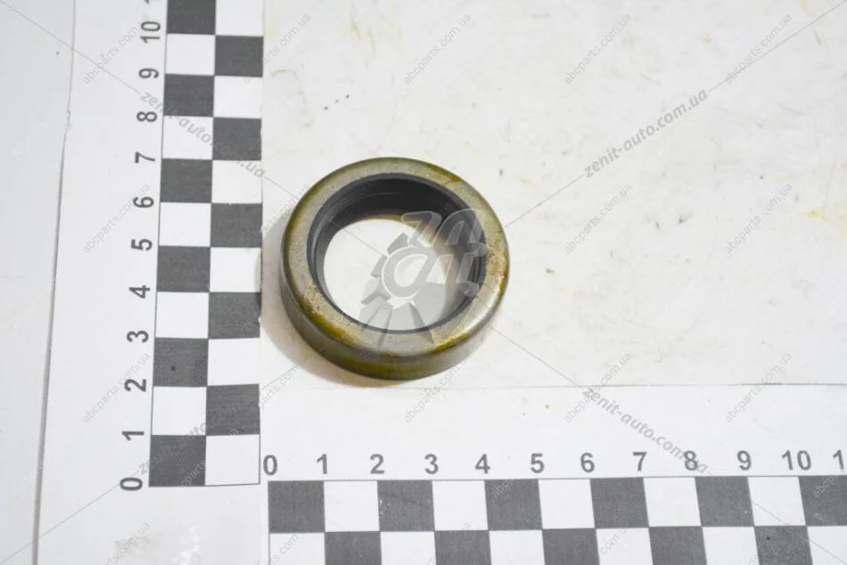 Сальник 2101 рулевого механизма большой (28х43х10) (NBR) черный КременчугРезиноТехника Кременчугрезинотехника KRT-10 (фото 1)
