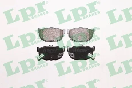 Колодки гальмівні дискові задні Hyundai Elantra (II,III)/ Kia Cerato I (05P089) LPR '05P089
