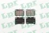 Колодки гальмівні дискові задні Mitsubishi Pajero Sport (I,II,III), Pajero (II,III) (05P1029) LPR '05P1029 (фото 1)