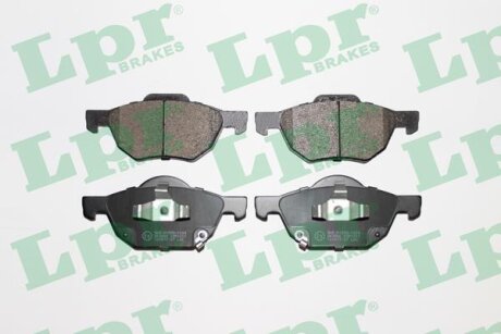 Колодки гальмівні дискові передні Honda Accord VII LPR '05P1211