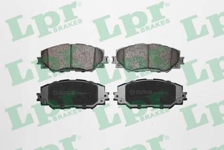 Колодки гальмівні дискові передні Toyota Auris (06-12), Corolla (06-), Rav 4 (III,IV) LPR '05P1258