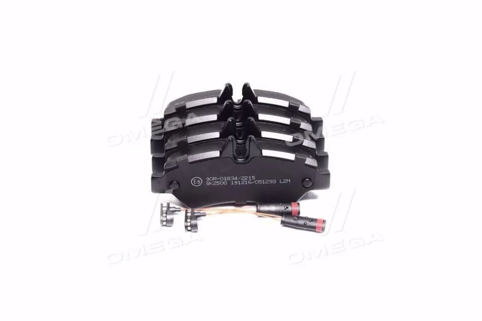 Колодки гальмівні дискові задні (+ 2 датчики) MB Sprinter (06-)/ VW Crafter (06-) (05P1293) LPR '05P1293 (фото 1)