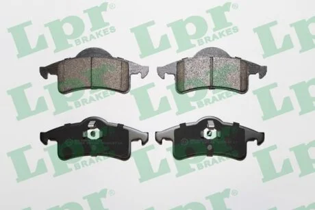 Колодки гальмівні дискові задні Jeep Cherokee (95-01), Grand Cherokee II (05P1354) LPR '05P1354