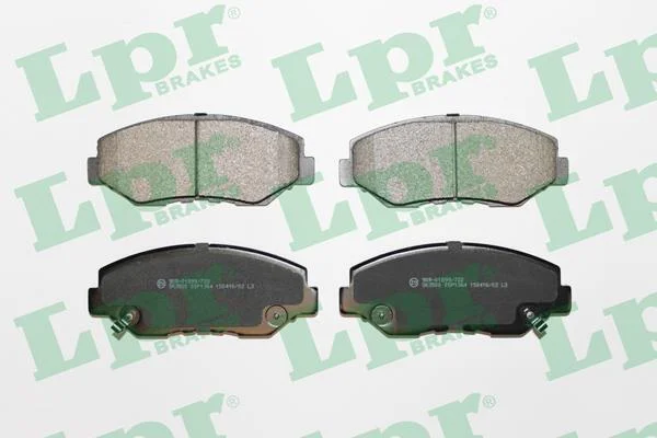 Колодки гальмівні дискові передні Honda Accord (VII,VIII) Civic X, CR-V (II,IV,V), Pilot (02-08) (05P1364) LPR '05P1364 (фото 1)