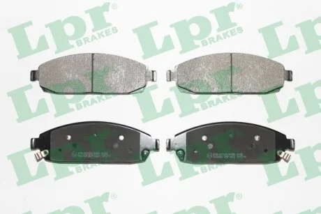 Колодки гальмівні дискові передні Jeep Grand Cherokee (II,III) (05P1403) LPR '05P1403