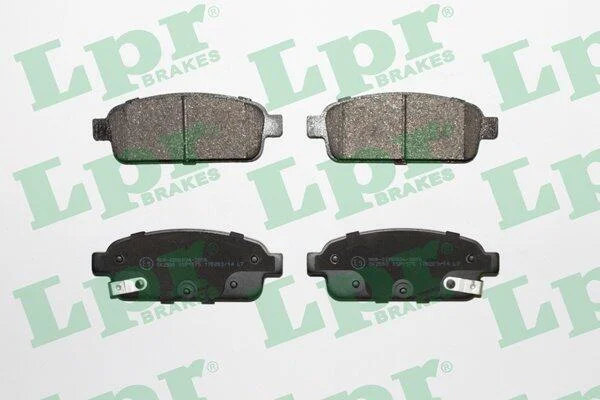 Колодки гальмівні дискові задні Chevrolet Cruze (09-)/ Opel Astra J, Zafira C (05P1575) LPR '05P1575 (фото 1)