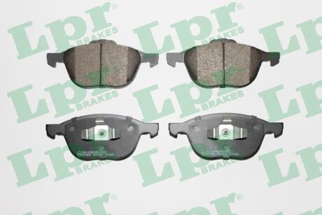 Колодки гальмівні дискові передні Ford Focus III, Kuga I LPR '05P1627