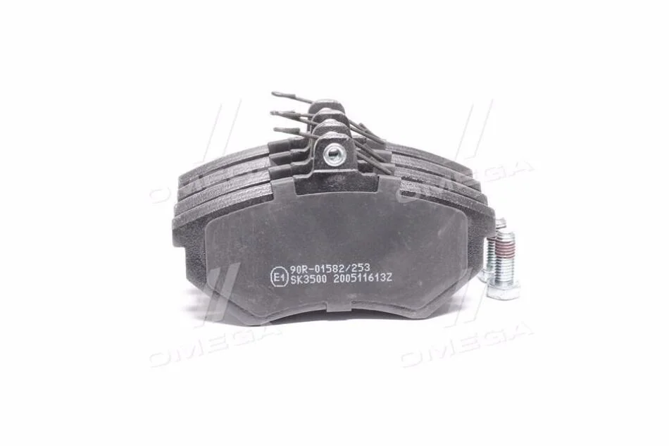 Колодки гальмівні дискові передні (+ болти) VW Golf (II,III), Caddy II, Passat B4 (05P613) LPR '05P613 (фото 1)