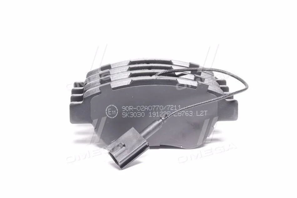 Колодки гальмівні дискові передні (+ датчик) Fiat Idea (03-), Stilo (01-06) (05P763) LPR '05P763 (фото 1)