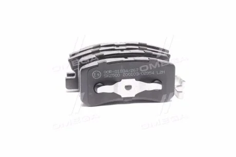 Колодки гальмівні дискові задні Jeep Compass (10-)/ Mitsubishi Outlander (II,III), Pajero (III,IV) (05P954) LPR '05P954