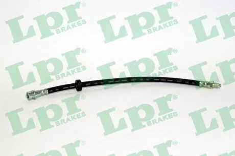 Шланг гальмівний задній Ford Transit Connect (02-13, 13-) (L=385mm) (6T48008) LPR '6T48008