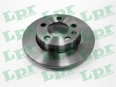 Диск гальмівний задній (кратно 2) Skoda Fabia (I,II,III), Octavia I/ VW Golf IV, Polo (IV,V) (D=232mm) (A1441P) LPR 'A1441P