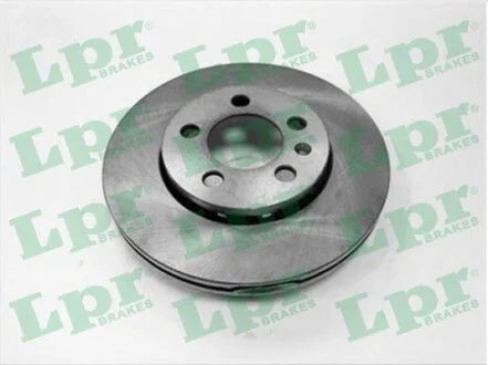 Диск гальмівний передній (кратно 2) Skoda Fabia (I,II,III), Octavia I/ VW Golf IV, Polo (IV,V) (D=256mm) (A1461V) LPR 'A1461V