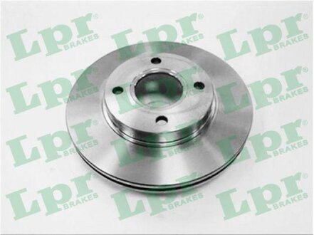 Диск гальмівний передній (кратно 2) Ford Fiesta (IV,V), Fusion (02-12) (D=258mm) LPR 'F1621V