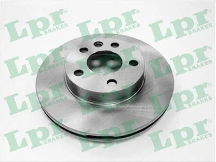 Диск гальмівний передній (кратно 2) VW T4, LT II (D=280mm) (V2371V) LPR 'V2371V