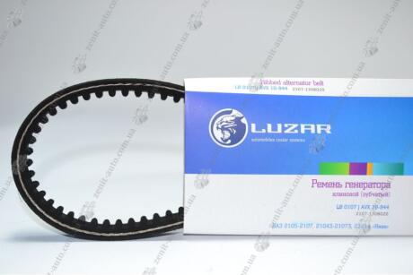 Яяя_я(видалено)_Ремінь генератора 2105 -2107 (зубчастий) (L=944) LUZAR LB 0107
