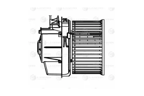 Электровентилятор отопителя Nissan Qashqai (14-)/X-Trail T32 (14-) 2.0i/2.5i Luzar LUZAR LFh 1420