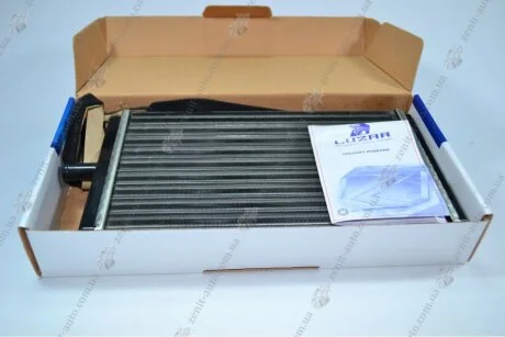 Радиатор отопителя 2141 (алюм) Luzar LUZAR LRh 0241