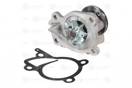 Насос водяной (+прокладка) Mercedes ML (W164) (05-)/S (W221) (05-) 3.0D (OM642) (8groove) LUZAR LWP 15323