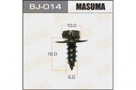 Саморез 6x16мм (комплект 10шт) Toyota MASUMA BJ014