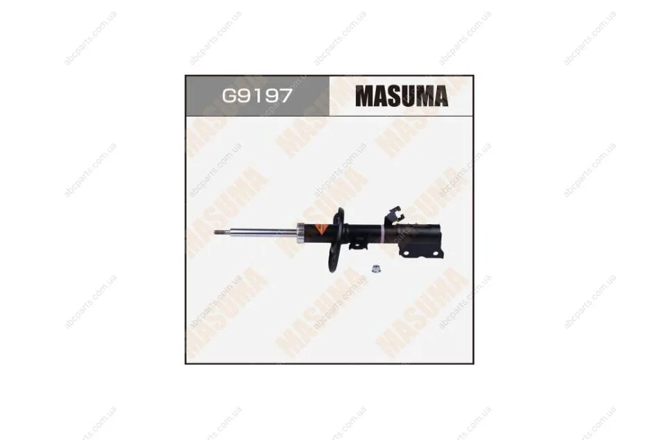 Амортизатор підвіски (KYB-339197) передній лівий Nissan Qashqai (06-) (G9197) MASUMA 'G9197 (фото 1)